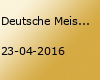 Deutsche Meisterschaft 2016 B-Jugend