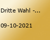 Dritte Wahl - 3D Tournee in Hamburg (verschoben aus 2020)
