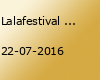 Lalafestival 2016