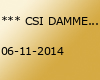 *** CSI DAMME ***