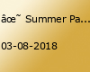 ✘ Summer Party zur Shopping Kultur Nacht