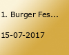 1. Burger Festival Bremen 2017