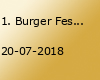 1. Burger Festival Düsseldorf 2017