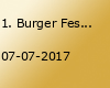 1. Burger Festival Münster