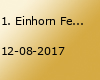 1. Einhorn Festival