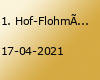 1. Hof-Flohmärkte in den Quadraten 17. April 2021