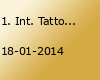 1. Int. Tattoo & Piercing-Convention Emden