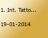 1. Int. Tattoo & Piercing-Convention Emden