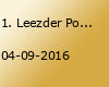 1. Leezder Polit-Talk