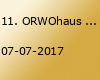 11. ORWOhaus Festival 2017!