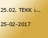 25.02. TEKK is BACK Dresden Eventwerk | Abrizzz TOUR 2017