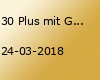 30 Plus mit Glenrock live on stage