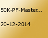 50K-PF-Masters II Deepstackturnier im Donoperteich in Detmold am 20.12.2014