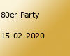 80er Party