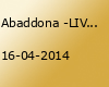 Abaddona -LIVE-