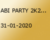 ABI PARTY 2K20 meets Winter Explosion