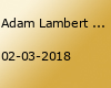 Adam Lambert @ Queen + Adam Lambert @ Rod Laver Arena in Melbourne, Aust...