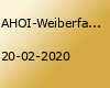 AHOI-Weiberfastnachtsparty 20.02.2020