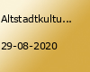 Altstadtkultur und feste feiern am Rhein 29.08.2020