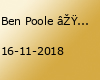 Ben Poole ⎟ Album Release Tour 2018