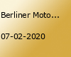 Berliner Motorrad Tage 2020