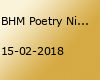 BHM Poetry Night