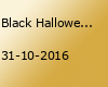 Black Halloween Montag 31.10.16 Club Nobless Mannheim