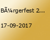 Bürgerfest 2017