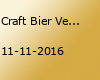 Craft Bier Verkostung November