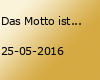 Das Motto ist klar und Kult  !!  HIT ME BABY ONE MORE TIME!