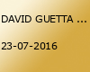 DAVID GUETTA auf dem Hamburger Kultursommer 2016