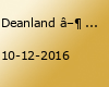 Deanland ▶ 10/12