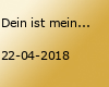 Dein ist mein ganzes Herz - Bensheim