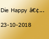 Die Happy • 25th Anniversary Acoustic Tour