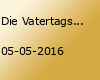 Die Vatertagstour - Himmelfahrtsparty 2016 // Eintritt komplett frei // Do 05.05.2016