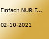 Einfach NUR Feiern® 2021 ★ 02.10. ★ 4 Floors/ MuPa Erfurt