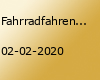 Fahrradfahren gegen intolerante Dummbürger! Immer und überall!!!