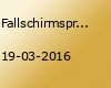 Fallschirmsprung-Saisonauftakt Fallschirmsport Damme: 19. bis 20. März 2016