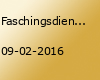 Faschingsdienstag | Geöffnet ab 14.00Uhr | Kehraus ...