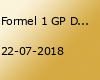 Formel 1 GP Deutschland Hockenheim 22.07.2018