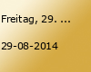 Freitag, 29. August 2014 - "Die große Doppeldecker Party"