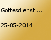 Gottesdienst am Sonntag Rogate