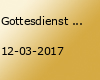 Gottesdienst in unserer Kirche St. Petri zu den Fischteichen