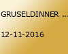 GRUSELDINNER - "Jack the Ripper" am Auwaldsee