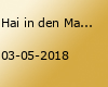 Hai in den Mai Festival 2018