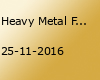 Heavy Metal Friday