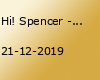 Hi! Spencer - Jahresabschlusskonzert - Osnabrück: Ausverkauft