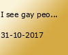 I see gay people again | Halloween Party