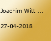 Joachim Witt Rübezahl Tour 2018 Osnabrück