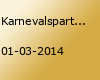 Karnevalsparty im Platzhirsch (Kneipe) - Charly/Bier 1€